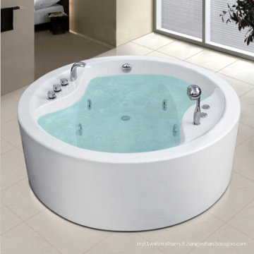 Baignoire de massage autoportante ronde monobloc